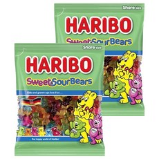 HARIBO 哈瑞寶 軟糖 酸甜水果風味, 175g, 2包