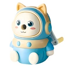 萌貓咪削筆機 多色可選 學生文具用品, 顏色隨機, 1台