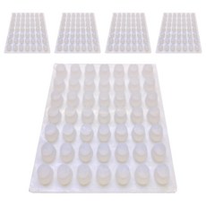 3M 범폰 미끄럼방지 스티커 A0024 49p, 5개, 빈투명