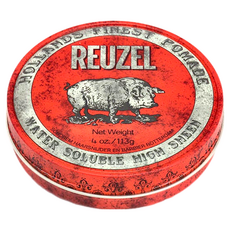 REUZEL 紅豬中強水性髮油, 4 oz / 113g, 1個