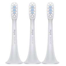 米家 聲波電動牙刷頭通用型 3支, 真空包裝 保持衛生, 小巧靈活 清潔無死角, 刷毛量提升約40% 清潔效果更佳, DDYST01SKS, 1盒