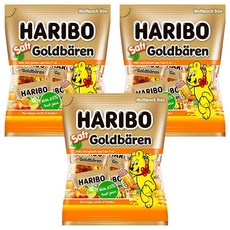 하리보 샤프트 골드베렌 젤리 14개입, 220g, 3개