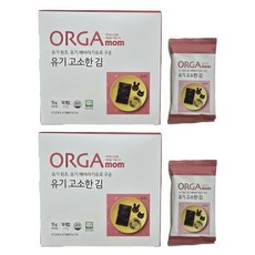 올가홀푸드 유기 고소한 김, 1.5g, 20개