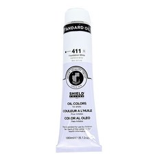 쉴드 스탠다드 유화물감 전문가용 411. FOUNDATION WHITE, 180ml