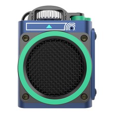 MUZEN Wild Go 可攜式戶外街頭藍牙喇叭 IPX-5生活防潑水 Type-C充電 藍牙5.0快速配對, MW-PVEI, 單寧藍