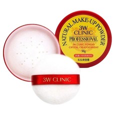 3W CLINIC 魔力蜜粉 30g, #10 閃光透明色, 1個