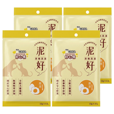 泥好 滑嫩蒸蛋 原萃 4個, 蛋黃、雞肉、雞湯、柴魚粉, 60g, 4袋