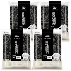 더담은 미국산 블랙렌틸콩 검정렌틸콩, 1kg, 4개