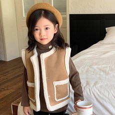 CONTIKIDS Hollis 羊羔絨保暖背心