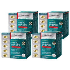 Nutri D-DAY rTG Omega-3 魚油腸溶性膠囊, 60顆, 4盒