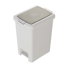 KEYWAY 聯府 頂好雙開式垃圾桶, 灰色