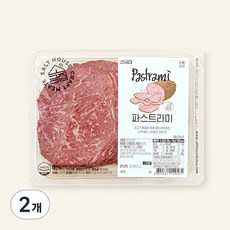 소금집 파스트라미 햄, 120g, 2팩