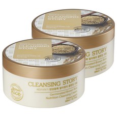 KWAILNARA 洗顏故事 營養滿分 發芽玄米 卸妝霜, 300ml, 2個