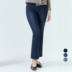 BANGBANG 女款微喇叭版型彈力丹寧長褲