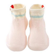 寬頭防滑透氣膠底學步鞋 輕量耐磨 棉布材質 適合4個月~3歲寶寶