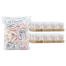 SUnORO 保鮮用品 一次性彩色鬆緊保鮮膜套 透明 碗盤保鮮 食物防塵, 11.5~39 x 2cm, 11.5cm, 600個