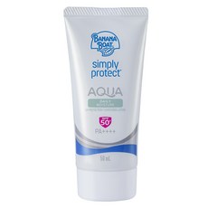 BANANA BOAT 香蕉船 淨護AQUA保濕防曬凝乳 SPF50+ PA++++, 50ml, 1條