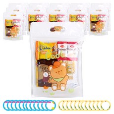 可愛小熊零食分裝小禮組, 12套, 8個糖果