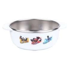 LiLFANT Tobot防滑不鏽鋼碗, 1個, 混色