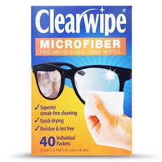 KOBAYASHI 小林製藥 眼鏡擦拭布 40入, 白色, 1個