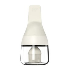 ZUUTii 玻璃調味刷瓶-淺米色, 130ml, 1個