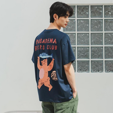 앨빈클로 베어스 클럽 오버핏 반팔티 AST4574