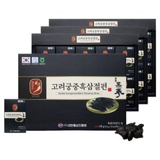 HANSAMSU 高麗宮廷黑參切片 + 購物袋, 3套, 150g