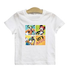 Nykids 米奇圖案短袖T恤 G063