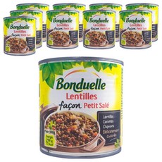 Bonduelle 扁豆罐頭, 400g, 10個