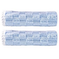 雲朵絨浴巾 珊瑚絨材質, 藍色, 2條