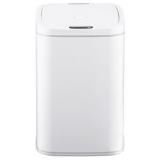 NINESTARS 納仕達 靜音防水感應垃圾桶 16L DZT-16-27S, 雪山白, 1個