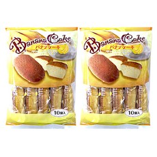 시아와세도 바나나케이크 10p, 2개, 180g
