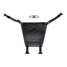 ORTLIEB Attachment Kit for Helmets PVC Free 重量 80g, 1個, 黑色