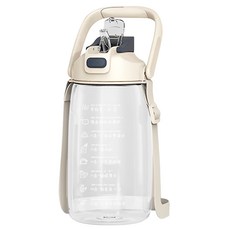 透明胖胖水壺 - 材質: PP+PC, 奶白色, 1.6L, 1個