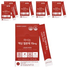 MOMMY&DADDY 鐵質精華飲隨身包 30條入, 240ml, 6盒