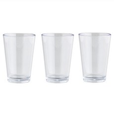 plala Tritan杯 470ml TT-160, 3個, 透明