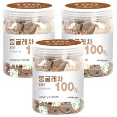 우리가스토리 국산 둥굴레차 티백, 1g, 100개입, 3개