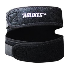 AOLIKES 奧力克斯 髕骨帶 OK布、EVA、萊卡材質, 黑色, 1個