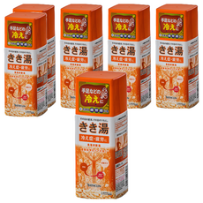 키키유 솔트 탄산 입욕제, 360g, 6개