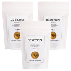 청년농원 저온가공 작두콩수세미차 삼각티백, 1g, 50개입, 3개
