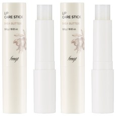THE FACE SHOP 菲詩小舖 FMGT 唇部護理棒, 2支, 3.5g, 01 乳木果油