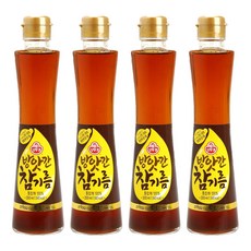 오뚜기 방앗간 참기름, 200ml, 4개