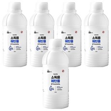 캄스킨 손 피부 소독용 에탄올 소독제, 5개, 250ml
