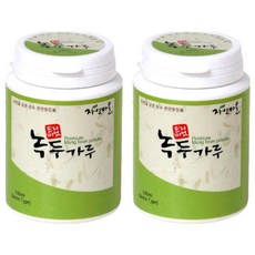 Jayeonmaeul 프리미엄 녹두가루, 180g, 2개