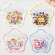 Kumal 零食包裝禮物袋夾鏈袋 4款 x 6入組, 混合色, 2套