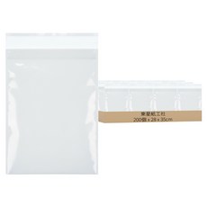 東星紙工社 自黏式OPP透明袋, 200個