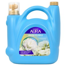 아우라 생화캡슐 초고농축 섬유유연제 프레시릴리향 본품, 5.5L, 1개