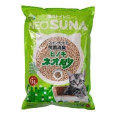 KOCHO 可嬌 NEO抗菌消臭凝結貓砂 檜木砂 6L, 1.3kg, 1包