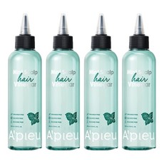 어퓨 민트 스칼프 헤어 식초, 200ml, 4개