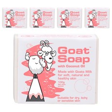 澳洲 Goat 山羊乳肥皂 椰子油, 100g, 5個